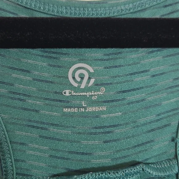 C9 Champion Teal Racerback Athletic Tank Moisture Wicking Womenās L - Picture 4 of 9